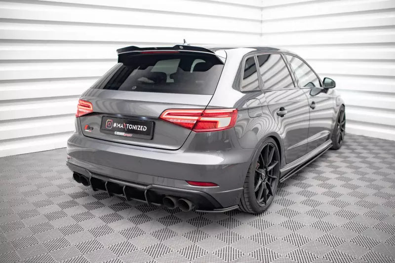 Maxton Design Street Pro Diffusor Flaps für Audi S3 Sportback 8V Facelift – Ansicht 3