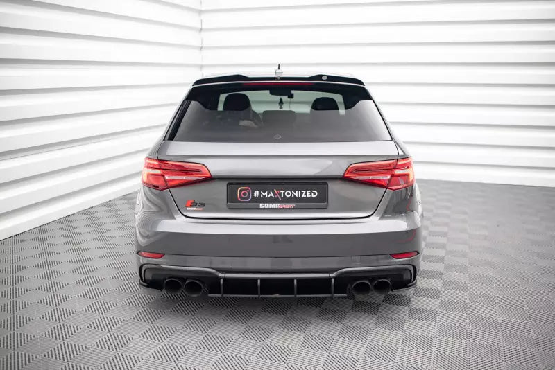 Maxton Design Street Pro Diffusor Flaps für Audi S3 Sportback 8V Facelift – Ansicht 4