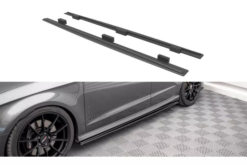 Maxton Design Street Pro Seitenschweller (Paar) für Audi S3 Sportback 8V Facelift – Ansicht 2