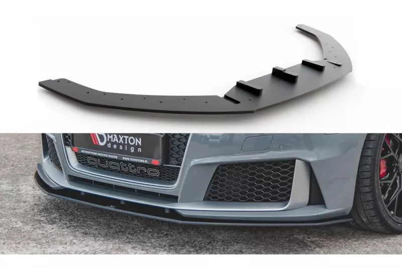 Maxton Design Street Pro Frontlippe V.3 für Audi RS3 8V Sportback vor Facelift – Ansicht 1