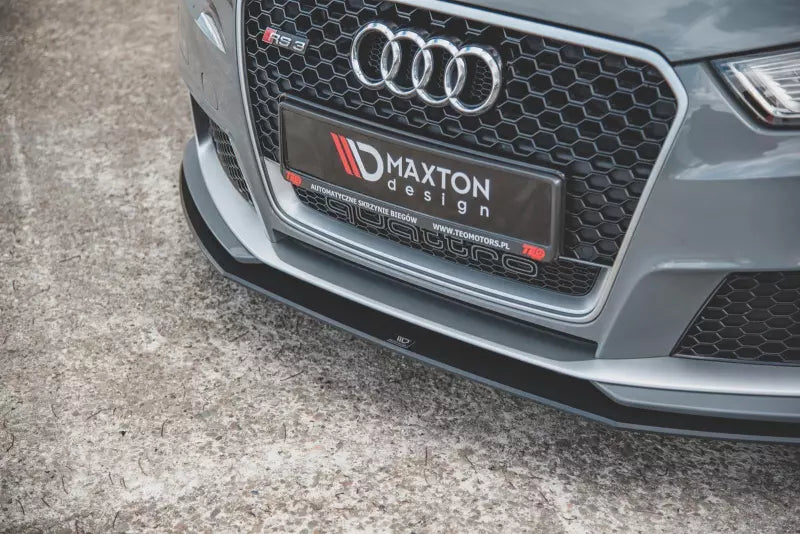 Maxton Design Street Pro Frontlippe V.3 für Audi RS3 8V Sportback vor Facelift – Ansicht 3