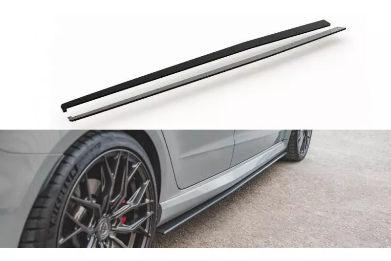Maxton Design Street Pro Seitenschweller (Paar) für Audi RS3 8V Sportback vor Facelift – Ansicht 1