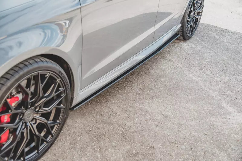 Maxton Design Street Pro Seitenschweller (Paar) für Audi RS3 8V Sportback vor Facelift – Ansicht 3