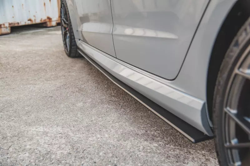 Maxton Design Street Pro Seitenschweller (Paar) für Audi RS3 8V Sportback vor Facelift – Ansicht 4