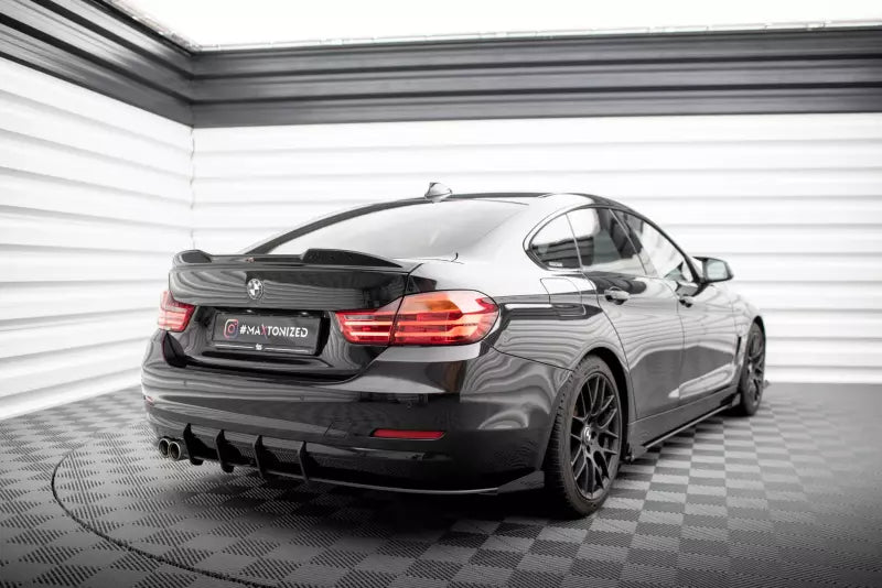 Maxton Design Street Pro Heckdiffusor für BMW 4er Gran Coupe F36 Schwarz – Ansicht 3