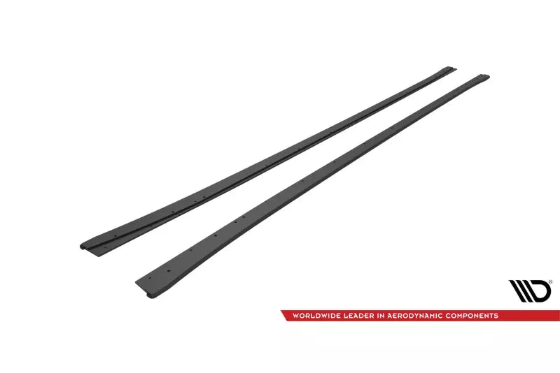 Maxton Design Street Pro Seitenschweller (Paar) für BMW 4er Gran Coupe F36 Schwarz – Ansicht 4