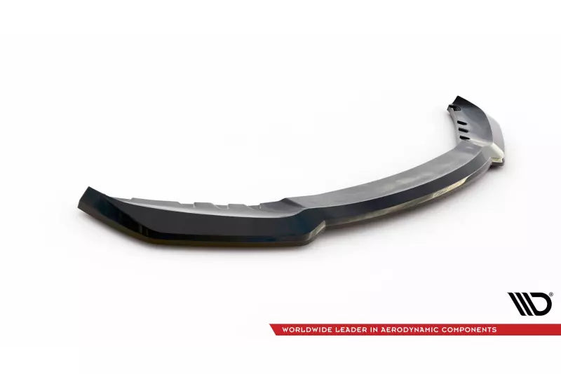 Maxton Design Frontlippe V.1 für BMW 4er F32 F36 F33 Hochglanz schwarz – Ansicht 4