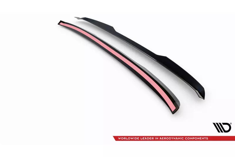 Maxton Design Heckspoiler Lippe für Ford Tourneo Custom Mk1 Facelift Hochglanz schwarz – Ansicht 4
