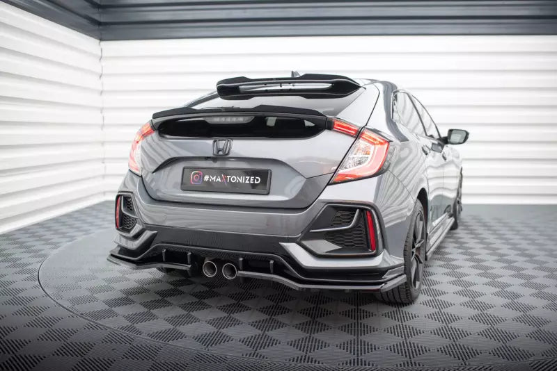 Maxton Design Heckspoiler Lippe oben für Honda Civic Sport Mk 10 Hochglanz schwarz – Ansicht 4