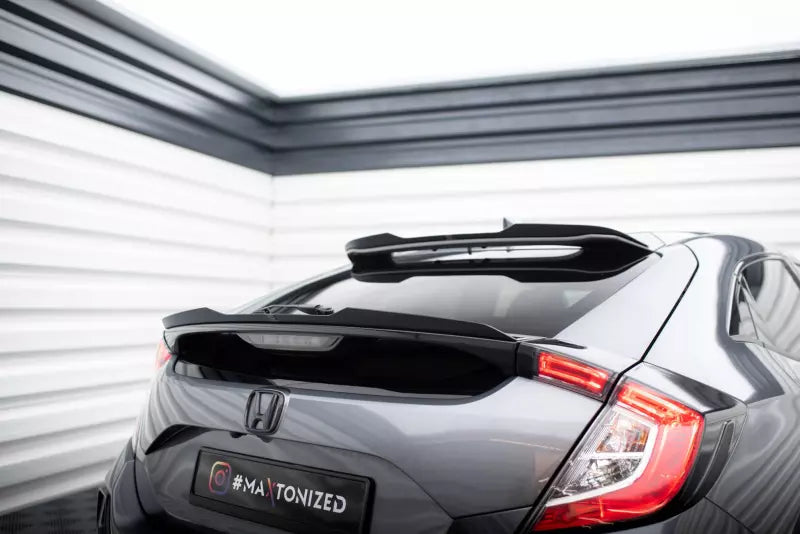 Maxton Design Heckspoiler Lippe (unten) für Honda Civic Sport Mk 10 Hochglanz schwarz – Ansicht 3