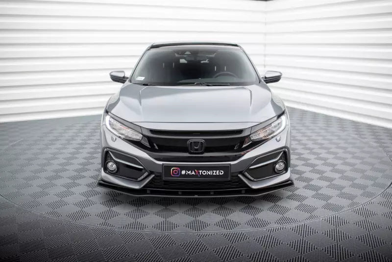 Maxton Design Street Pro Frontlippe für Honda Civic Sport Mk 10 schwarz matt – Ansicht 2