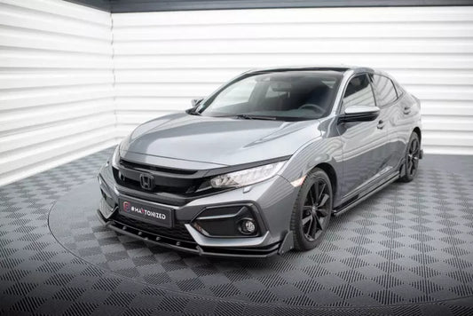 Maxton Design Frontlippe mit Flaps für Honda Civic Sport Mk 10 – Ansicht 1