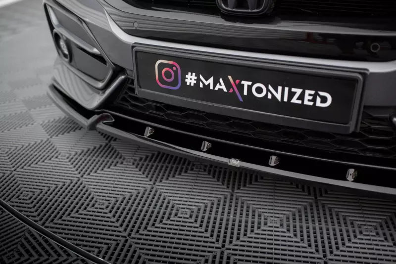 Maxton Design Frontlippe mit Flaps für Honda Civic Sport Mk 10 – Ansicht 3