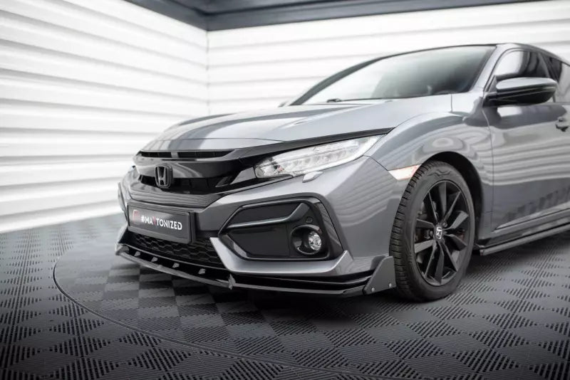 Maxton Design Frontlippe mit Flaps für Honda Civic Sport Mk 10 – Ansicht 4