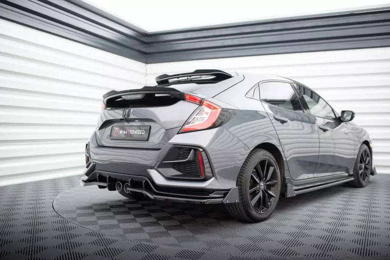 Maxton Design Heckdiffusor DTM Look für Flaps Honda Civic Sport Mk 10 Facelift – Ansicht 1
