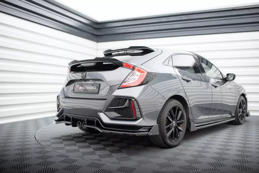 Maxton Design Heckdiffusor DTM Look für Flaps Honda Civic Sport Mk 10 Facelift – Ansicht 1