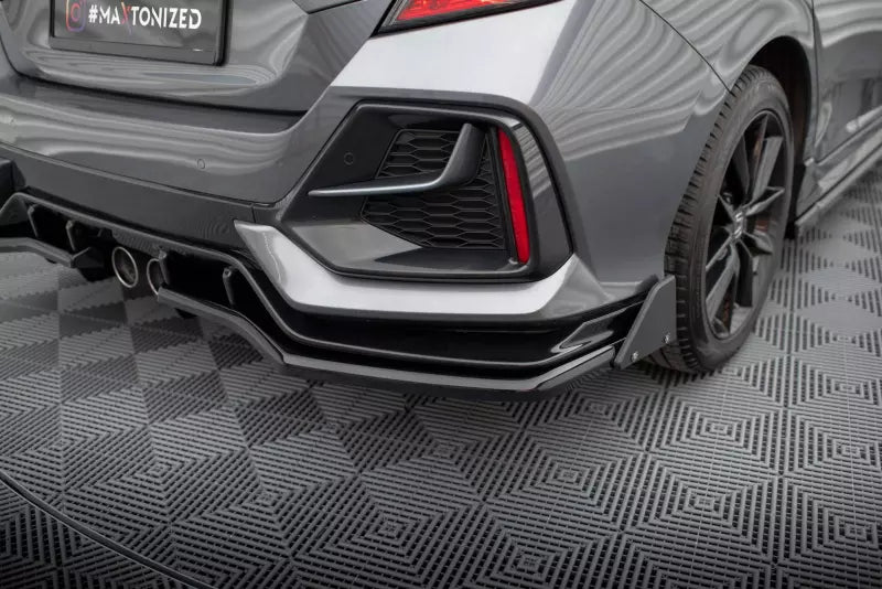 Maxton Design Heckdiffusor DTM Look für Flaps Honda Civic Sport Mk 10 Facelift – Ansicht 2