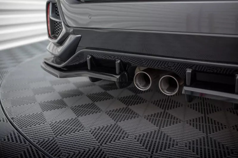 Maxton Design Heckdiffusor DTM Look für Flaps Honda Civic Sport Mk 10 Facelift – Ansicht 4