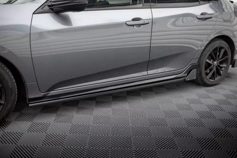 Maxton Design Seitenschweller (Paar) mit Flaps für Honda Civic Sport Mk 10 – Ansicht 1