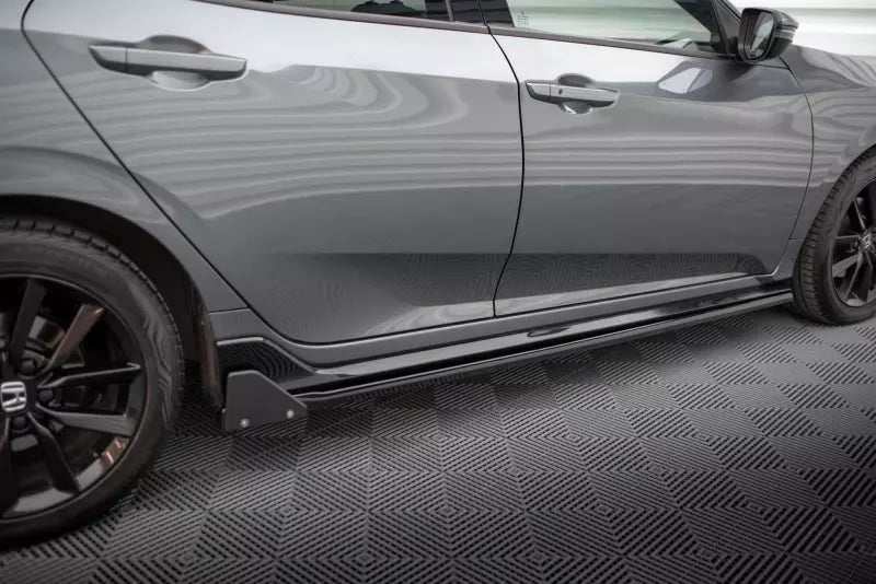 Maxton Design Seitenschweller (Paar) mit Flaps für Honda Civic Sport Mk 10 – Ansicht 4