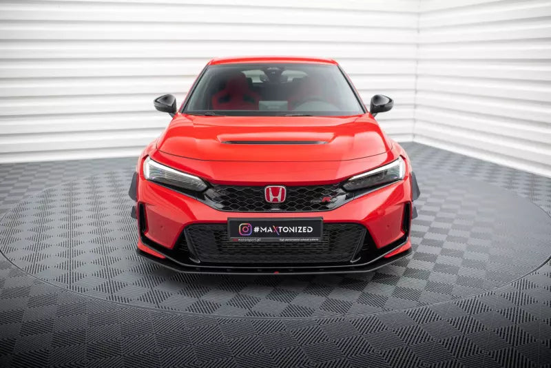 Maxton Design Street Pro Frontlippe für Honda Civic Type-R Mk 11 schwarz matt – Ansicht 2