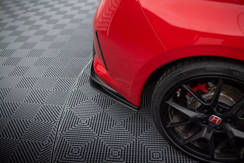 Maxton Design Street Pro Diffusor Flaps für Honda Civic Type-R Mk 11 schwarz mattschwarz matt – Ansicht 3