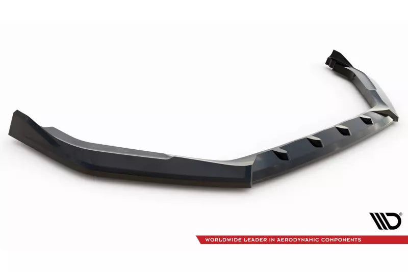 Maxton Design Frontlippe V.2 für Honda Civic Type-R Mk 11 Hochglanz schwarz – Ansicht 4