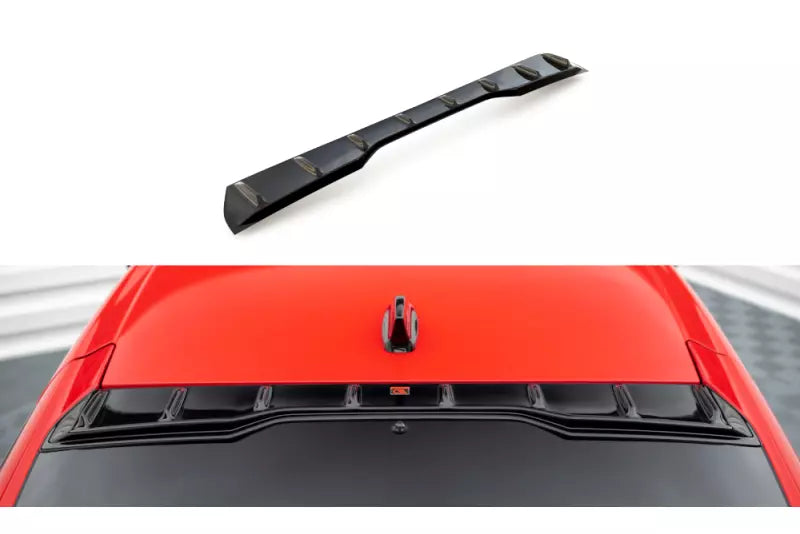 Maxton Design Heckscheiben Spoiler für Honda Civic Type-R Mk 11 Hochglanz schwarz – Ansicht 1