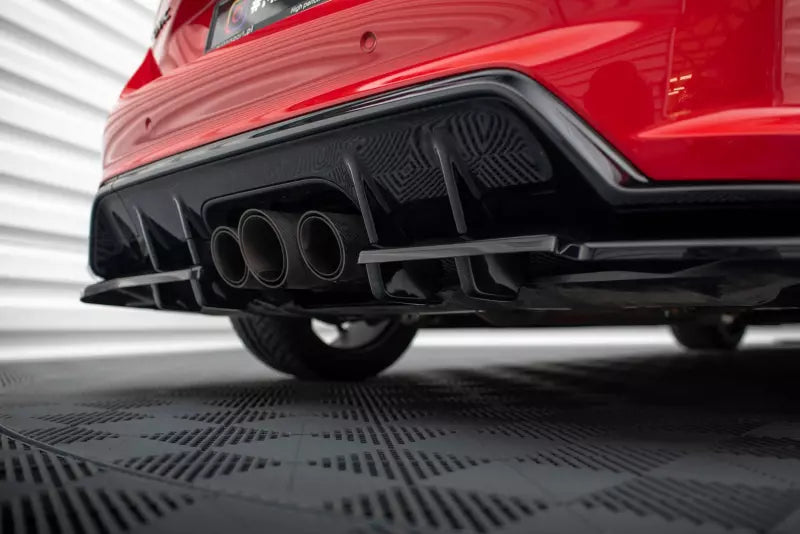 Maxton Design Heckdiffusor DTM Look für Honda Civic Type-R Mk 11 Hochglanz schwarz – Ansicht 3