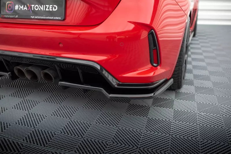 Maxton Design Heckdiffusor DTM Look für Honda Civic Type-R Mk 11 Hochglanz schwarz – Ansicht 4