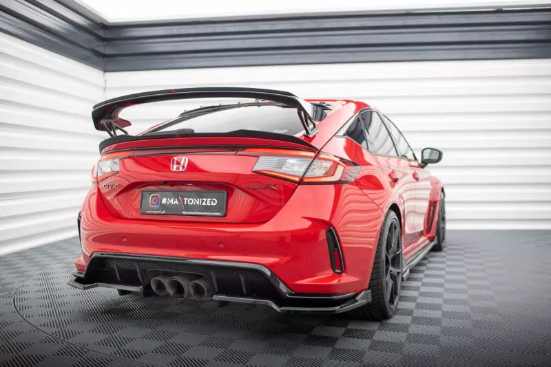 Maxton Design Heckdiffusor DTM Look für Honda Civic Type-R Mk 11 Hochglanz schwarz – Ansicht 1