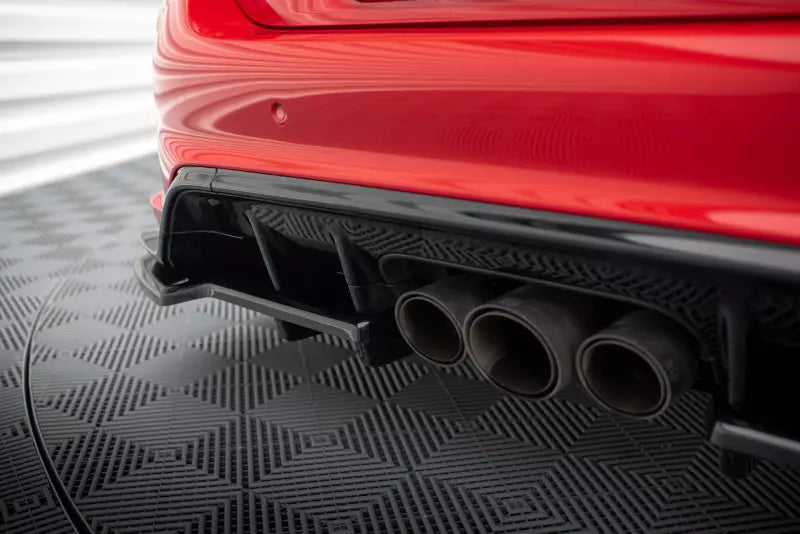 Maxton Design Heckdiffusor DTM Look für Honda Civic Type-R Mk 11 Hochglanz schwarz – Ansicht 2