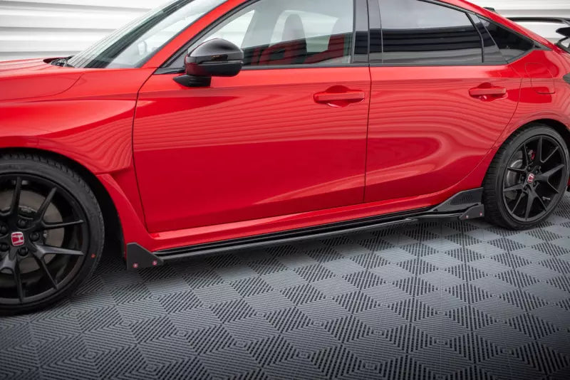 Maxton Design Seitenschweller (Paar) mit Flaps für Honda Civic Type-R Mk 11 – Ansicht 1