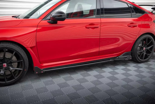 Maxton Design Seitenschweller (Paar) mit Flaps für Honda Civic Type-R Mk 11 – Ansicht 1
