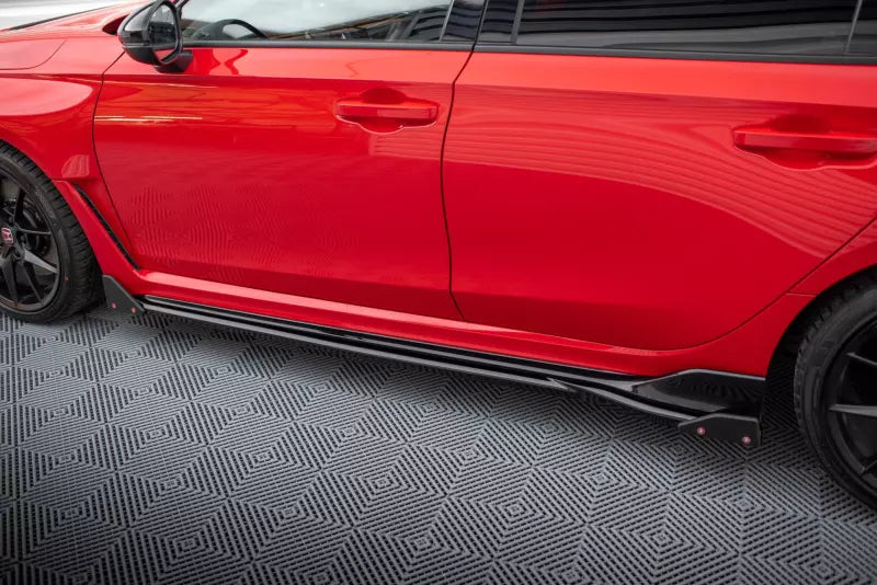 Maxton Design Seitenschweller (Paar) mit Flaps für Honda Civic Type-R Mk 11 – Ansicht 2