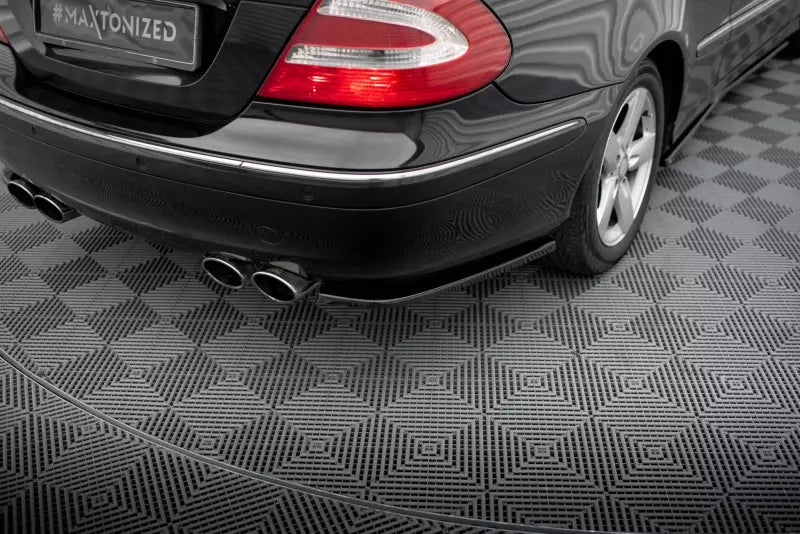 Maxton Design Diffusor Flaps für Mercedes-Benz CLK W209 Hochglanz schwarz – Ansicht 1