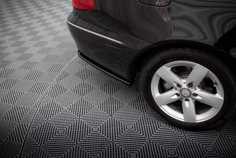 Maxton Design Diffusor Flaps für Mercedes-Benz CLK W209 Hochglanz schwarz – Ansicht 3
