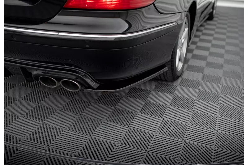 Maxton Design Diffusor Flaps V.2 für Mercedes-Benz CLK W209 Hochglanz schwarz – Ansicht 1