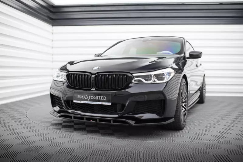 Maxton Design Frontlippe für BMW 6er GT G32 M-Paket Hochglanz schwarz – Ansicht 1
