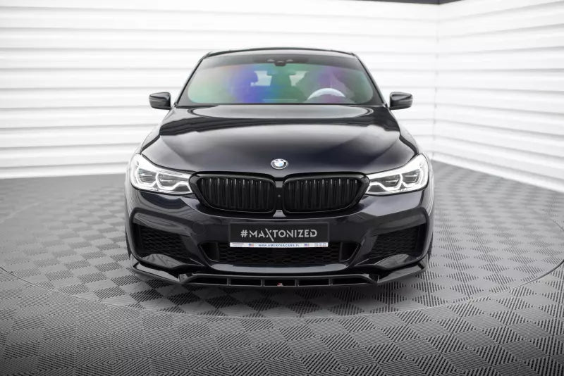 Maxton Design Frontlippe für BMW 6er GT G32 M-Paket Hochglanz schwarz – Ansicht 2