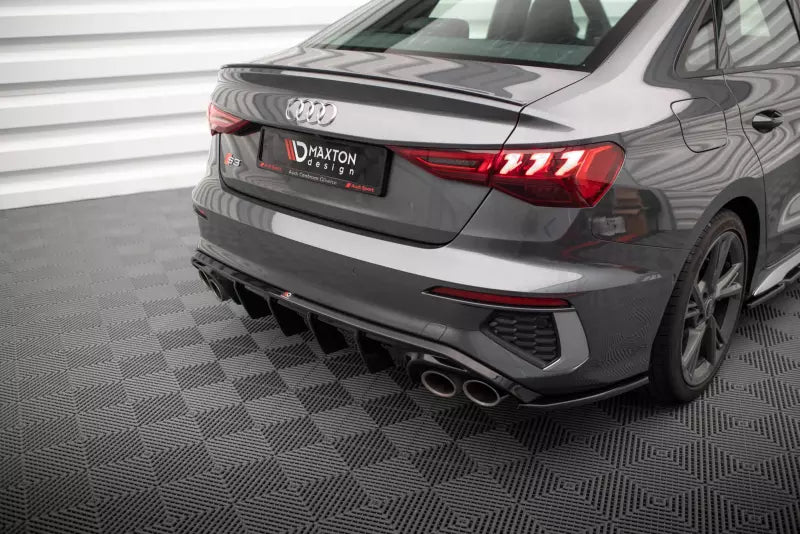 Maxton Design Heckdiffusor für Audi S3 Limousine 8Y Hochglanz schwarz – Ansicht 3