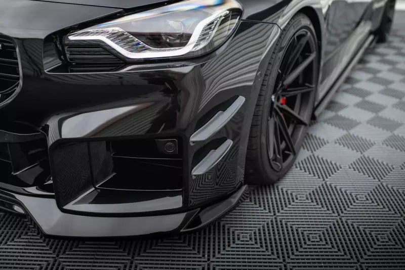 Maxton Design Stoßstangenflügel vorne (Canards) für BMW M2 G87 – Ansicht 1