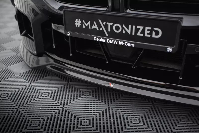 Maxton Design Frontlippe für BMW M2 G87 Hochglanz schwarz – Ansicht 3