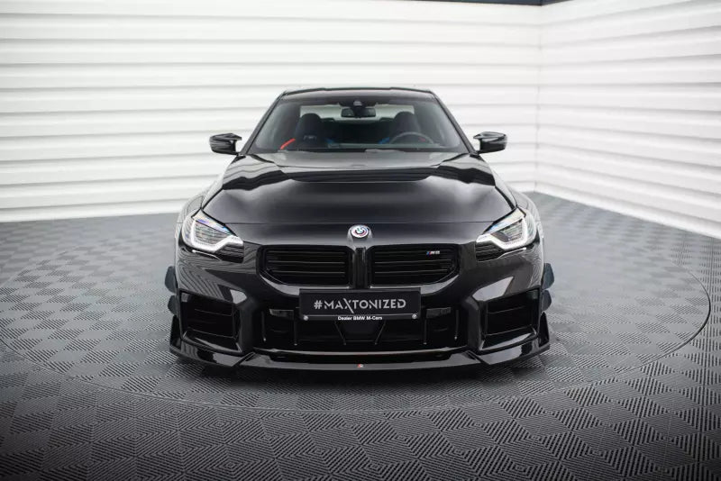 Maxton Design Frontlippe V.5 für BMW M2 G87 Hochglanz schwarz – Ansicht 2