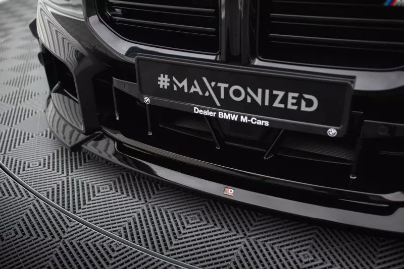 Maxton Design Frontlippe V.5 für BMW M2 G87 Hochglanz schwarz – Ansicht 3