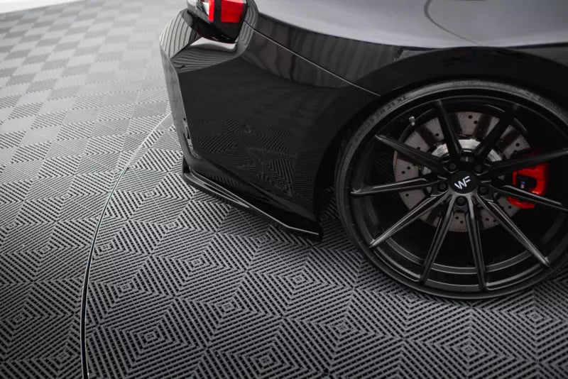 Maxton Design Diffusor Flaps für BMW M2 G87 Hochglanz schwarz – Ansicht 3