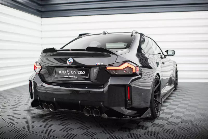 Maxton Design Diffusor Flaps V.2 für BMW M2 G87 Hochglanz schwarz – Ansicht 2
