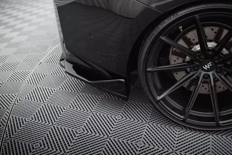 Maxton Design Diffusor Flaps V.2 für BMW M2 G87 Hochglanz schwarz – Ansicht 3