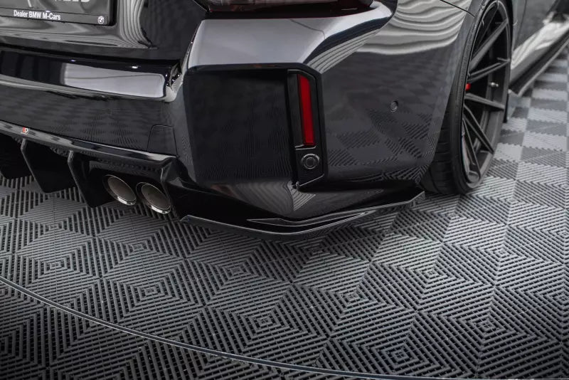 Maxton Design Diffusor Flaps V.3 für BMW M2 G87 Hochglanz schwarz – Ansicht 1