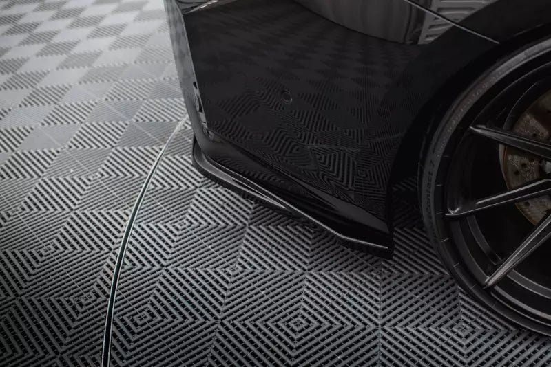 Maxton Design Diffusor Flaps V.3 für BMW M2 G87 Hochglanz schwarz – Ansicht 3